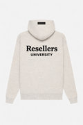 Light Oatmeal White Comfortable Trending Hoodie