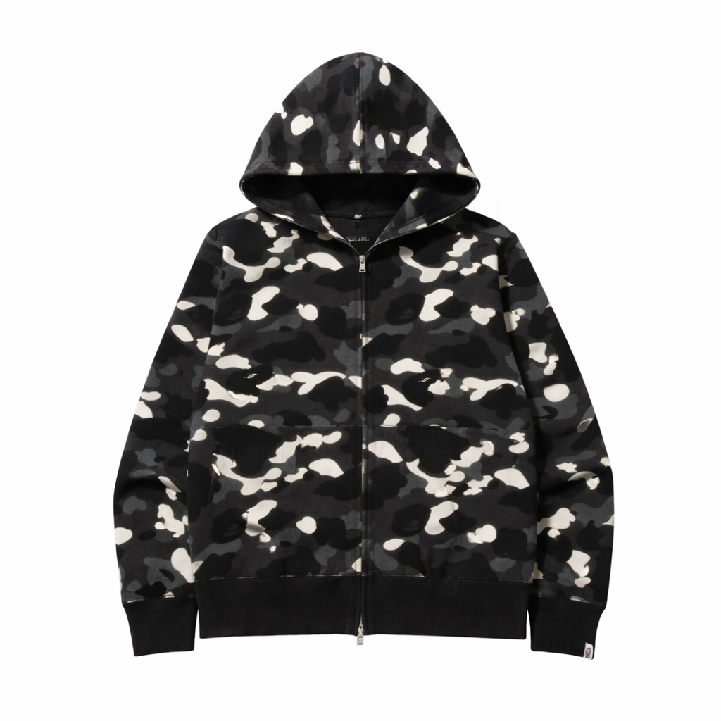 Ape Hoodie Double Hooded With Shark Face Logo