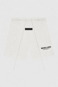 Light Oatmeal White Comfortable Trending Short