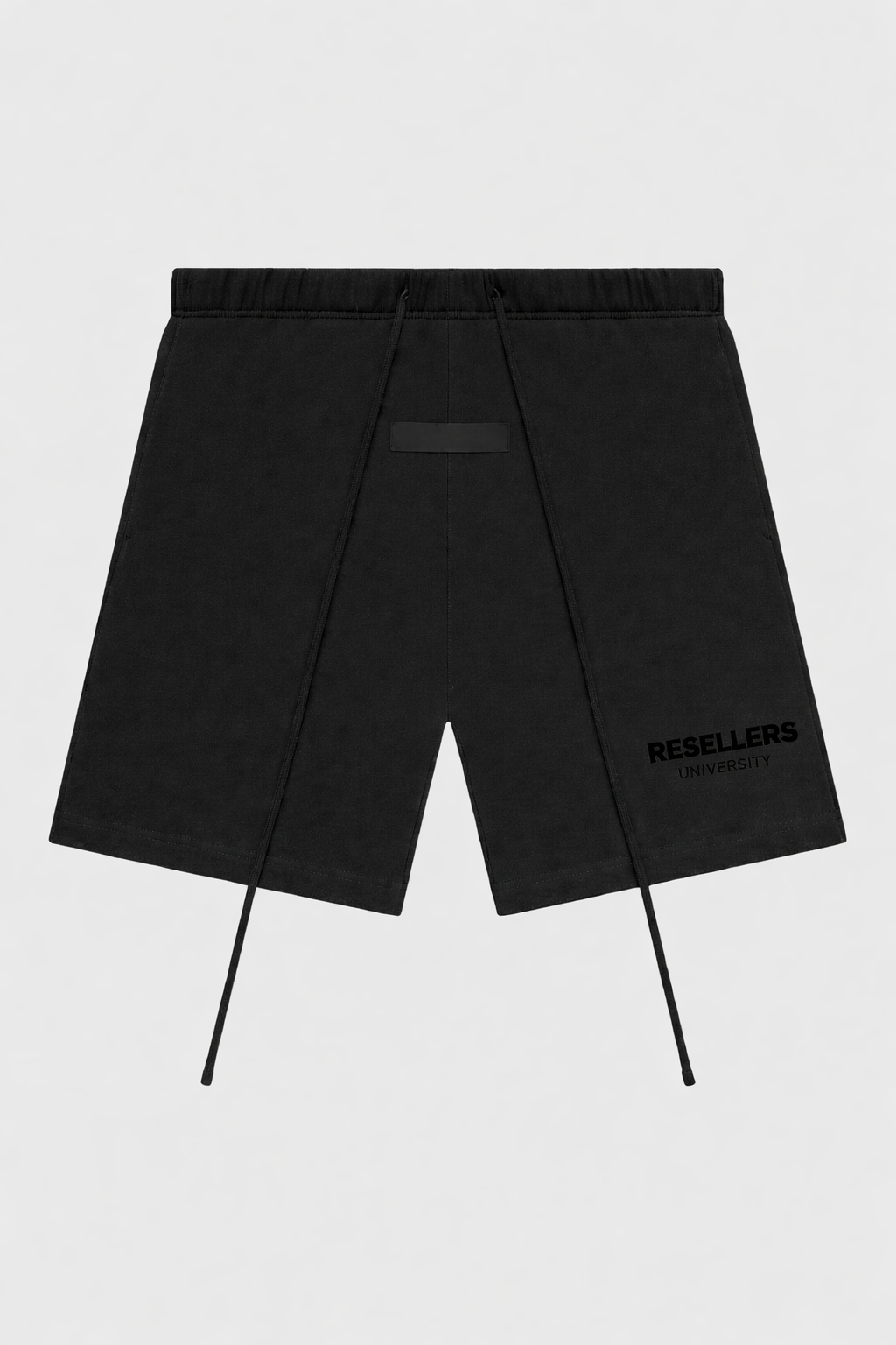 Stretch Lim Black Comfortable Trending Short